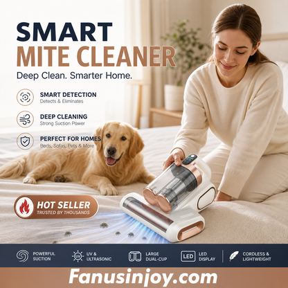 ✨️Surprise 50% off！👩🏻‍⚕️👨🏻‍⚕️Eliminate invisible dirt！Mattress Vacuum Cleaner for Dust Mites Removal