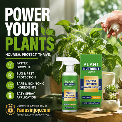 🔥Hot Sale 50% OFF🔥 🌿Nutrition Supplement For Plants！💦🌱Thrive And Grow Strong！Plant Nutrient Liquid Spray – Foliar Feed, Ready-to-Use, for Indoor & Outdoor 🌿
