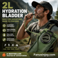 🔥50% Surprise Discount！🏕️Hydrate anytime, anywhere！💦2L Hydration Bladder with Quick-Release Tube