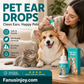 Flash sale!🐱🐶Maintaining the ear canal health of your pet dog is very important!Gentle Pet Ear Cleaner Drops