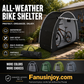 🔥Limited Time 50% OFF！📦New Waterproof Portable Storage Solution！Waterproof Outdoor Bicycle Storage Shelter