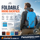 🎉Amazing 50% Off！🏕️Must-have for outdoor lovers！🎒Waterproof, stain-resistant and extra large capacity!✨Foldable Waterproof Camping Backpack