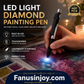 ✨️Holiday Special 50% Off！💎Essential Tool For DIY Lovers！👩🏻‍🎨Portable LED Diamond Art Pen
