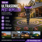 🔥Over 100,000 sold! 🛡️ Repel snakes, insects, rodents and protect your home! 🏡️ Solar Powered Ultrasonic Mouse Repeller