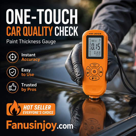 🔥Over 100,000 Sold!  🚗A Check Most Car Buyers Ignore! Digital Coating Thickness Gauge