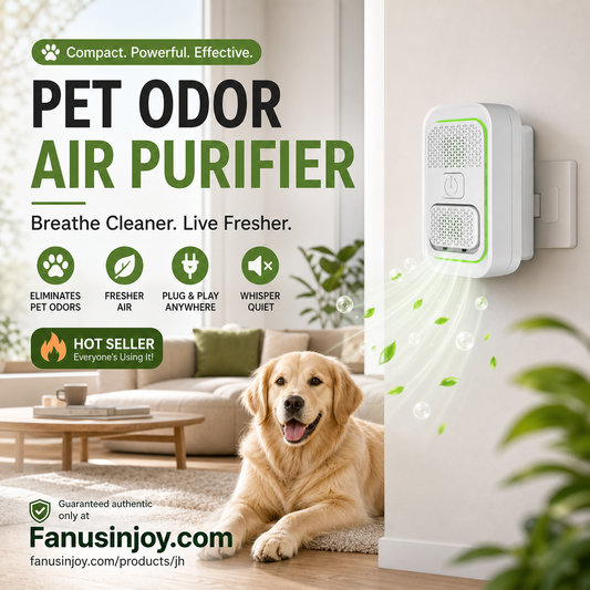 🔥Surprise 50% off！🐈🐕Enjoy fresh air all the time！Mini Plug-In Negative Ion Air Purifier