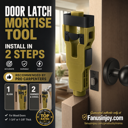 ⏳️Limited Time 50% Off！🏭🔐Direct from Wood Factory！👷‍♂️Faster and Handy Tools 🛠️ Door Latch Tool-Essential for Home Renovation 🏠✨
