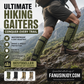 🔥Limited‑time 50% Off！🏕️Must‑have for outdoor lovers！💦Waterproof, dirt‑resistant and 🐍protects against snakes 🕷🦂insects 🐜rats and leeches 🔥Waterproof Hiking Gaiters for Outdoor Adventures