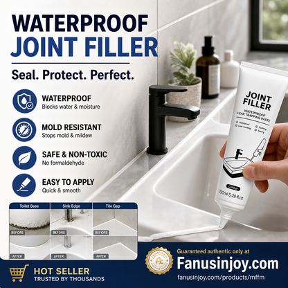📢📢Amazing 50% Off！🔥50,000 Units Sold！💦Waterproof & Sealed！🏠Refresh Your Home ⏰Multi-Purpose Waterproof Joint Filler
