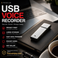 ⌛50% Limited Time Discount! 🔊Portable High-Definition Noise-Cancelling USB Voice Recorder