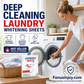 🔥Limited time 50% OFF！⬜Refresh your clothes with just one sheet！🥼Deep Cleaning Laundry Whitening Sheets