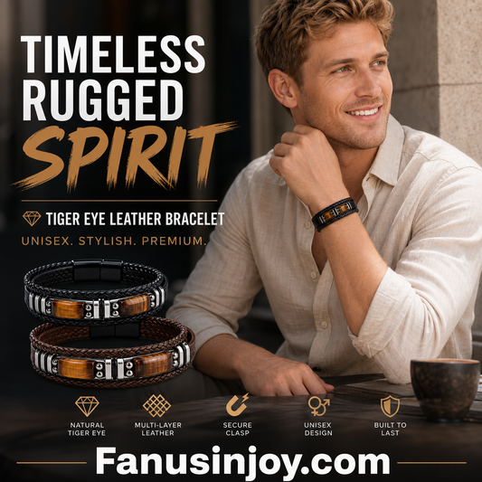 🔥Surprise 50% Off！📿New trendy essential！Braided PU Leather Bracelet for Men & Women