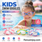 🔥Hot summer 50% off! 👀New swimming goggles, safer and clearer🌊Anti-Fog Swimming Goggles for Kids with Nose Clip & Ear Plugs
