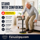 📢Limited‑time 50% Off! 🚶‍♀️Hard to stand? 🚶‍♂️Unsteady when walking? ✨Assistive gadget suitable for men, women, the elderly and kids! ⏰Adjustable Height Standing Aid Tool for Mobility Support