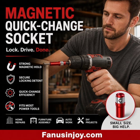 🔥Limited Time 50% OFF! 🛠️Certified by professional craftsmen! 3-in-1 Screwdriver Bit Magnetizer
