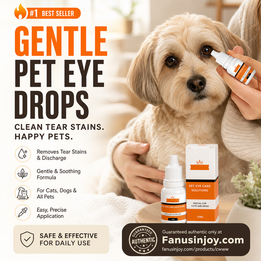 🎉🎉Buy 3 Get 2 Free! 🐈🐕Protect your furry friends' hygiene and health!Gentle Cleansing Pet Eye Drops