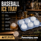 🎁Unit price as low as £9.99！🧊🥃Must‑have cooling gadget for summer！⚾️Baseball Sphere Ice Cube Mold❄️