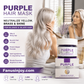 👱‍♀️Want to lighten your hair color?Your hair needs urgent care!Moisturizing Purple Hair Mask with Long-Lasting Scent