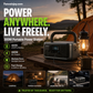 ⌛️Limited Time 50% OFF! 🔋Portable power supply, no fear of power cuts! ⚡️300W Outdoor Power Supply with LFP Battery