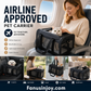 🔥Ditch your bulky hard-sided pet airline crate! 🐱🐕This airline-compliant carrier keeps you and your furry friend safer on flights.Breathable Pet Carrier Bag with Detachable Shoulder Strap