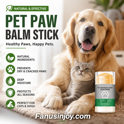 💥Buy 3 Get 2 Free！🐈🐕Your furry friend's paws deserve care！🐾Moisturizing Pet Paw Balm Stick