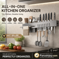 🍽Kitchen storage essentials 🔥50% limited discount！👨🏻‍🍳Clear messy countertops in one go！Multifunctional Kitchen Chopstick Cage & Knife Holder