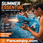 💦Summer 50% special offer！🔫Everyone loves this water gun！Electric High-Pressure Water Gun with Circular Clip