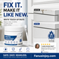 🔥50% OFF Limited Time！🛠️Restore All Your White Furniture！🤍White Furniture Touch-Up Paste with Brush