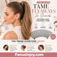 🔥Limited time 50% off！👱‍♀️Tame stray hairs and create sleek hairstyles！✨️Flexible Invisible Grip Flyaway Hair Comb