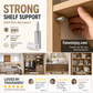 🔥Hot selling now！🔩 Self-tapping Screws Cabinet Laminate Support - 200 PCS with 5 Sizes for Easy Furniture Assembly 🛠️📦