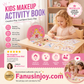 👑LAST DAY SALE ONLY ￡11.99!! 🎨Mess-Free Paper Play, Realistic Fun for Girls ✨ Princess Makeup & Diamond Painting Craft Kit