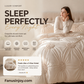 💥50% OFF!😴 Bring you cozy deep sleep!Elegant Pinch Pleat Duvet Cover Set