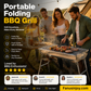 🔥50% OFF! A feast for outdoor BBQ lovers-Portable Foldable Outdoor BBQ Grill