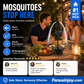 🔥Limited Time 50% OFF！👪Don’t let bugs ruin your happy moments！USB Rechargeable Retractable Outdoor Fly Repeller Fan