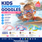 🔥Hot summer 50% off! 👀New swimming goggles, safer and clearer🌊Anti-Fog Swimming Goggles for Kids with Nose Clip & Ear Plugs