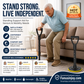 📢Limited‑time 50% Off! 🚶‍♀️Hard to stand? 🚶‍♂️Unsteady when walking? ✨Assistive gadget suitable for men, women, the elderly and kids! ⏰Adjustable Height Standing Aid Tool for Mobility Support