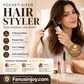 🏆 Last Day Special Price £9.99 !👩Shape hair in 3 seconds! Create gorgeous hairstyles anytime anywhere. 💁Portable Wireless Mini Bang Styling Comb