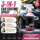 🚗Protect your car! Cut down car wash times! 3-in-1 High Protection Quick Car Coating Spray