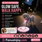 ✨️Limited time 50% off！🐶ID tags for furry babies, cuter and more eye-catching！🐱Anti-Lost Pet Glow Collar Projector Light with Breed Patterns