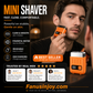 🔥Limited time 50% off！👱‍♂️The best gift for men！Smooth & Powerful Mini Electric Shaver