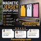 🏀 Best display! ✨️Make all your friends envy you! Wooden Jersey Display Frame with Magnetic Door
