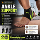 🏃‍♀️Recommended by athletes🎊limited time 50% off！🏃🏻‍♂️Protect your ankles and reduce injuries!Breathable Elastic Ankle Support Brace