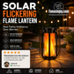 🔥Limited time 50% off！🏮Must-have item for warm ambient vibes！✨️Solar Flickering Flame Lantern