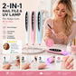 🔥New Hot Selling❤️‍🔥 2-in-1 Electric Nail Drill with UV Gel Light Portable Manicure Pedicure Kit