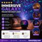 🔥Limited Time 50% Off! 🌃Immersive starry sky journey! ✨️USB LED Galaxy Projector Night Light
