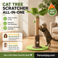 🐱Cat Paradise! Cats are naturally playful.Coconut Tree Cat Scratching Post