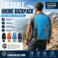 🎉Amazing 50% Off！🏕️Must-have for outdoor lovers！🎒Waterproof, stain-resistant and extra large capacity!✨Foldable Waterproof Camping Backpack