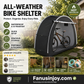 🔥Limited Time 50% OFF！📦New Waterproof Portable Storage Solution！Waterproof Outdoor Bicycle Storage Shelter