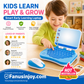 🔥Surprise 50% off！👦Toys that give kids a head start！Bilingual Learning Machine for Infants and Toddlers