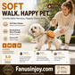 ⏳Limited-time 50% off⏰ Offer your furry friend a comfortable travel experience!🦮Cute Hamburger Pet Harness and Leash Set with Mini Backpack🍔🦮
